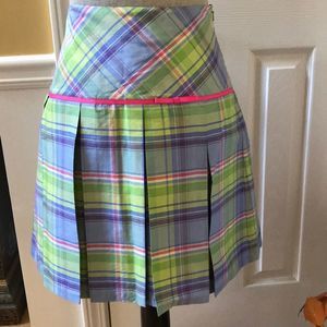 Talbots Plaid High Waisted Skirt (Tween)